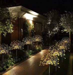 Luces decorativas para jardín al aire libre