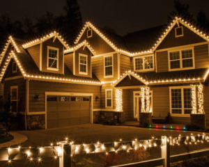 Luces navideñas: brillo y alegría para las fiestas