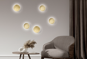 Lámpara de pared decorativa artística para oficina