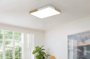 Lámpara LED rectangular moderna para espacio minimalista moderno